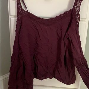 Kendall and Kylie off the shoulder long sleeve